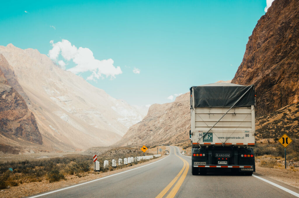 dode hoek vrachtwagen